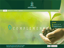 Tablet Screenshot of agrochimica.it